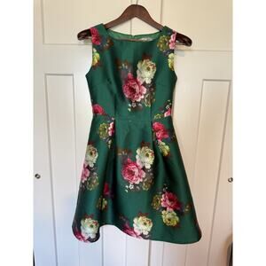 Stone Flower Women's Cocktail Dress Small Party Bridal Shower Coquette Floral